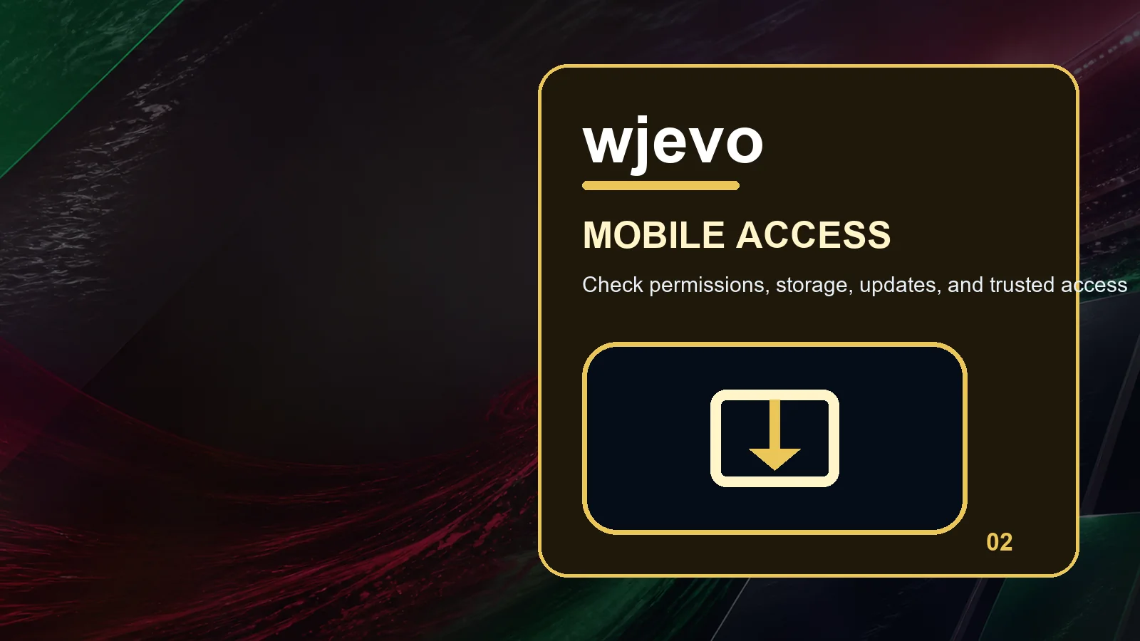 wjevo download full-width visual guide 2