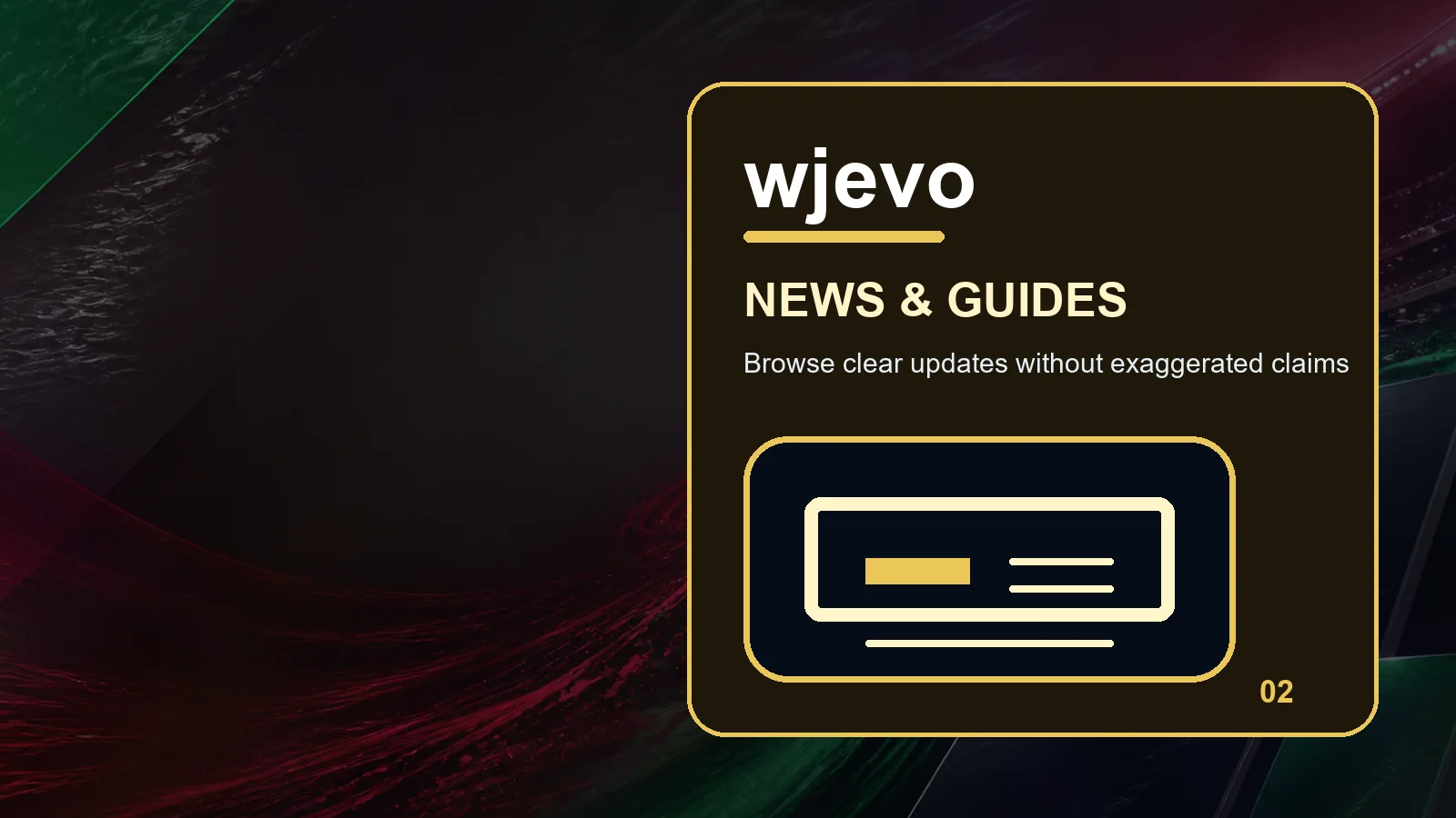 wjevo news full-width visual guide 2