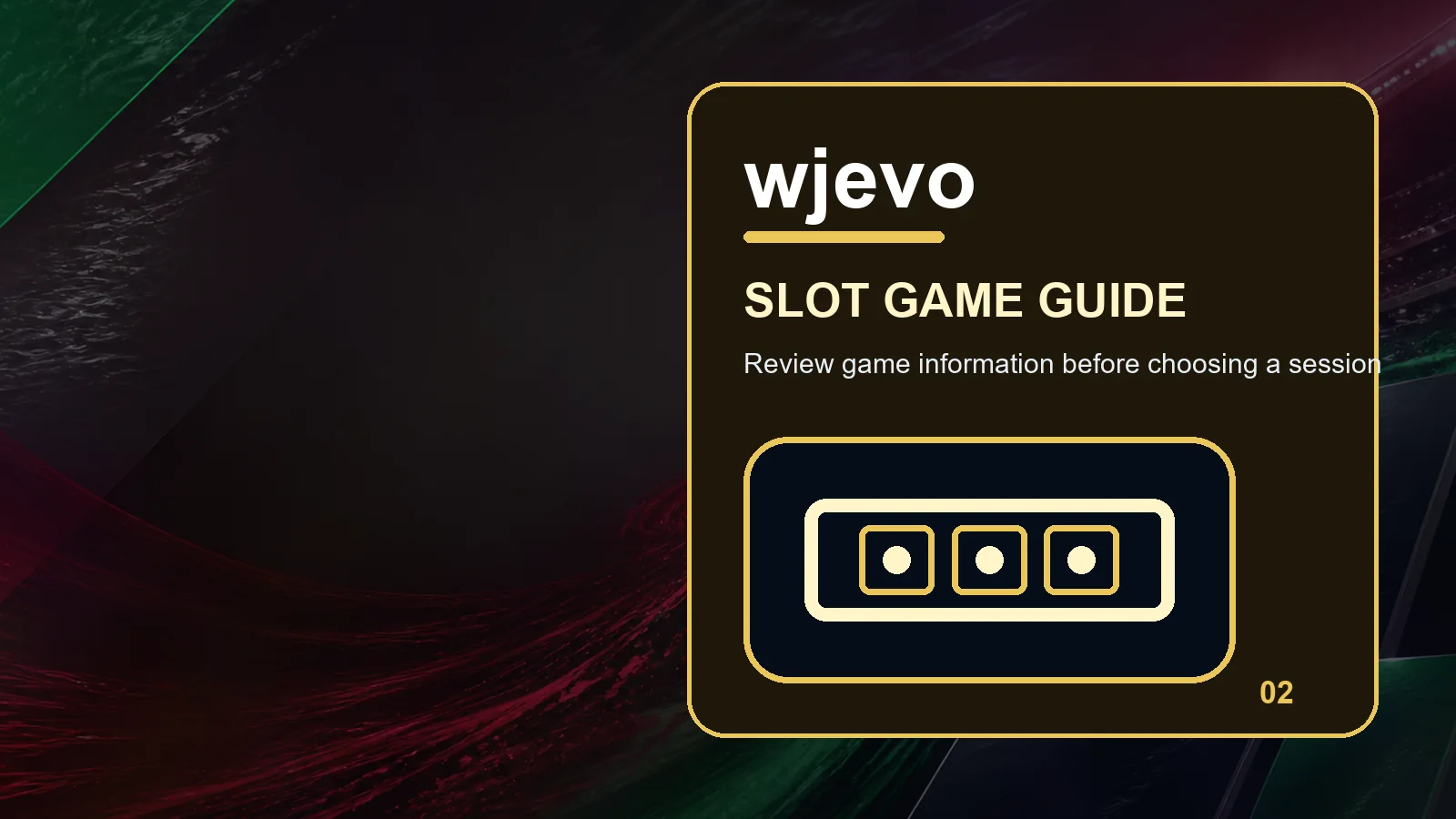 wjevo slots full-width visual guide 2